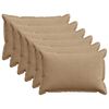 vidaXL Husă pentru pernă 6 buc. HOUTEN Maro 50 x 75 cm cord