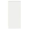 vidaXL Bufetă albă 57x34x76 cm din lemn prelucrat