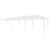 vidaXL Cort de petrecere, alb, 3 x 9 m, PE