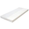 vidaXL Saltea, 180x200 cm, 7 zone, spumă PU, 10 cm, H2 H3