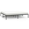 vidaXL Cadru pat metalic, negru, 183x213 cm
