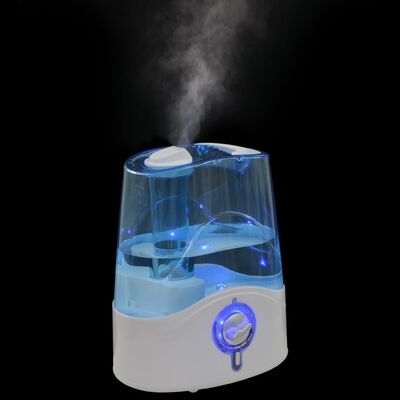 vidaXL Umidificator cu ultrasunete ceață rece&lumină veghe 6L 300 ml/h