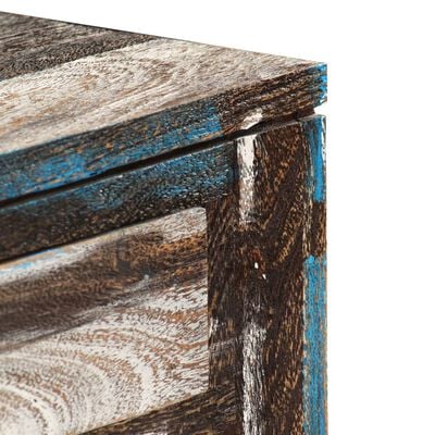 vidaXL Masă consolă din lemn masiv, vintage, 118 x 30 x 80 cm