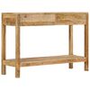 vidaXL Consolă cu 2 sertare, 110x35x75 cm, lemn masiv de mango