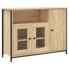 vidaXL Servantă, stejar sonoma, 100x35x75 cm, lemn prelucrat