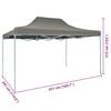 vidaXL Cort pliabil pop-up, antracit, 3 x 4,5 m
