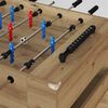 vidaXL Masă de Foosball Stejar Artizanal 125 x 60,5 x 80 cm
