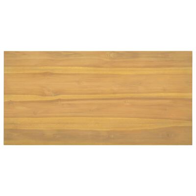 vidaXL Dulap de baie, 90x45x75 cm, lemn masiv de tec