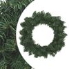 vidaXL Coronă de Crăciun Verde &Oslash; 30 cm PVC