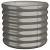 vidaXL Jardinieră grădină gri 40x40x36 cm oțel galvanizat