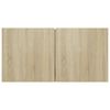 vidaXL Dulap TV suspendat, stejar sonoma, 60x30x30 cm