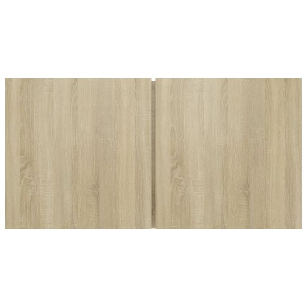 vidaXL Dulap TV suspendat, stejar sonoma, 60x30x30 cm