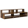 vidaXL Birou de studio Stejar fumuriu 152 x 42,5 x 36 cm