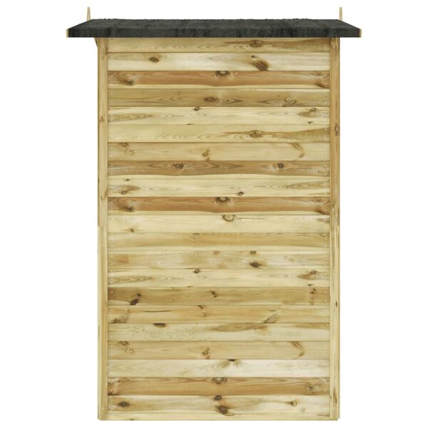 vidaXL Șopron de grădină, 1,5 x 2 m, lemn de pin tratat