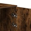 vidaXL Dulap depozitare stejar fumuriu 50x45x103,5 cm lemn prelucrat