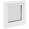 Fereastră pentru subsol Manual RISOR Alb 60 x 60 cm PVC și Sticlă