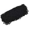 vidaXL Plasă de remorcă cu funie elastică, negru, 3x3 m, PP