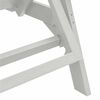vidaXL Șezlong Alb 195.5 x 53 x 98.5 cm HDPE