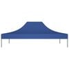 vidaXL Acoperiș cort de petrecere, albastru, 4,5 x 3 m, 270 g /m&sup2;