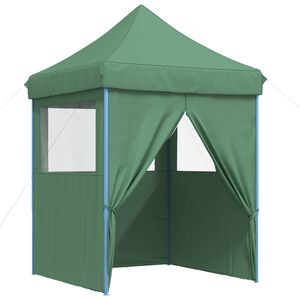 vidaXL Cort pentru Petreceri 200 x 200 x 306 cm Verde Material Oxford