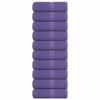 vidaXL Prosoape de baie, FROGN, 10 buc., violet, 30x30 cm, 360 g/m&sup2;