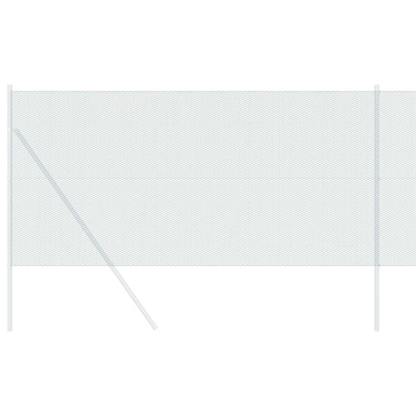 vidaXL Gard hexagonal Verde 1.4 x 100 m Oțel