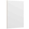 vidaXL Panouri de decor 12 buc. Alb 15 x 21 x 0,27 cm Lemn prelucrat