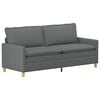 vidaXL Canapea Gri &icirc;nchis 196 x 81 x 87,5 cm Țesătură