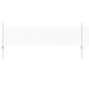 vidaXL Gard din plasă sudată cu st&acirc;lpi 100 x 0,5 m Oțel Galvanizat