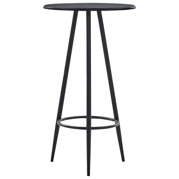 vidaXL Set mobilier de bar, 3 piese, galben, plastic