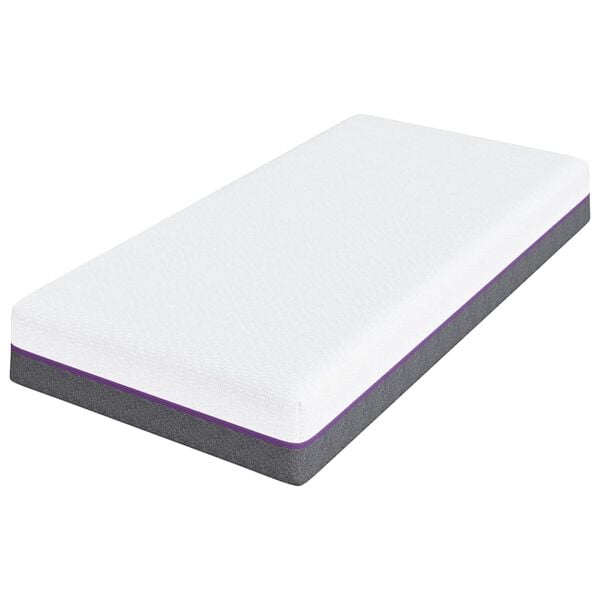 vidaXL Saltea Alb și gri 80 x 160 cm Material Jacquard