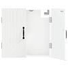 vidaXL Cabinet pentru ținte de darts HOORN Alb 52,5 x 10,5 x 53,5 cm