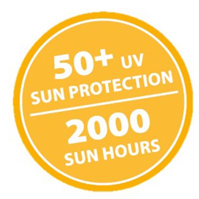 Madison Umbrelă de soare balcon Sun Wave, gri deschis, 270x150 cm