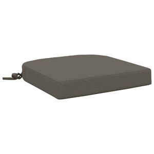 vidaXL Perna de 1 piesă SOEST 100% Polyester Gri 40 x 40 x 7 cm