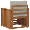 vidaXL Set de canapele de exterior Lemn de acacia solid și poliester