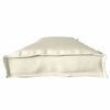 vidaXL Perna pentru palet Crem 180 x 40 x 8 cm Material Oxford