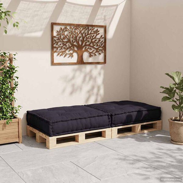 vidaXL Unitatea de sofa modulară Antracit 70x70x36 Material