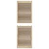 vidaXL Ușă de Dulap cu ușă 4 pcs natural 140.5 x 2 x 59.5 cm