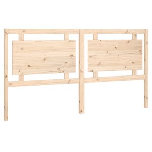 vidaXL Tăblie de pat, 185,5x4x100 cm, lemn masiv de pin