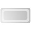 vidaXL Oglindă de baie cu LED, 20x40 cm
