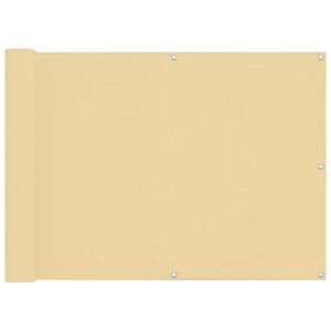 vidaXL Ecran de balcon Oxford alu acoperit cu PU