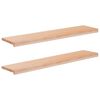 vidaXL Trepte de scară 2 buc. 120 x 30 x 2 cm natural