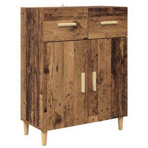 vidaXL Bufet cu sertar Lemn vechi 34 x 69.5 x 89 cm Lemn compozit
