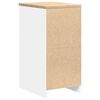 vidaXL Dulap depozitare garaj alb 40x51x85 cm lemn masiv de pin