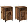 vidaXL Dulap de noapte 2 buc. Lemn vechi 40 x 42 x 60 cm