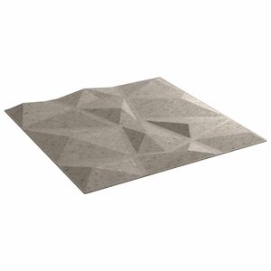 vidaXL Panouri de perete 24 pcs Gri Beton 50 x 50 cm Spumă XPS