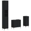 vidaXL Set de cabinet pentru baie cu 3 piese BREDA Lemn prelucrat