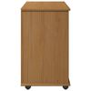 vidaXL Cabinet mobil Maro miere 63,5 x 39 x 65,5 cm Lemn de pin masiv
