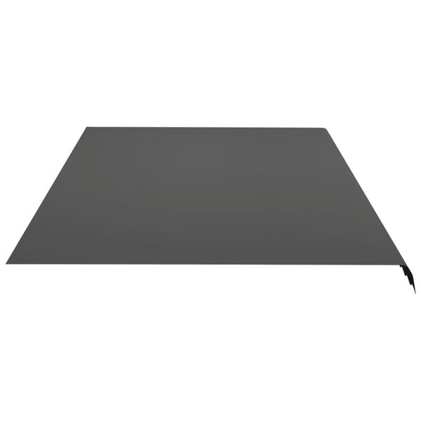 vidaXL P&acirc;nză de rezervă pentru copertină, antracit, 6x3,5 m