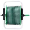 vidaXL Tambur furtun autonom verde set racorduri furtun 0,5" 20 m PVC